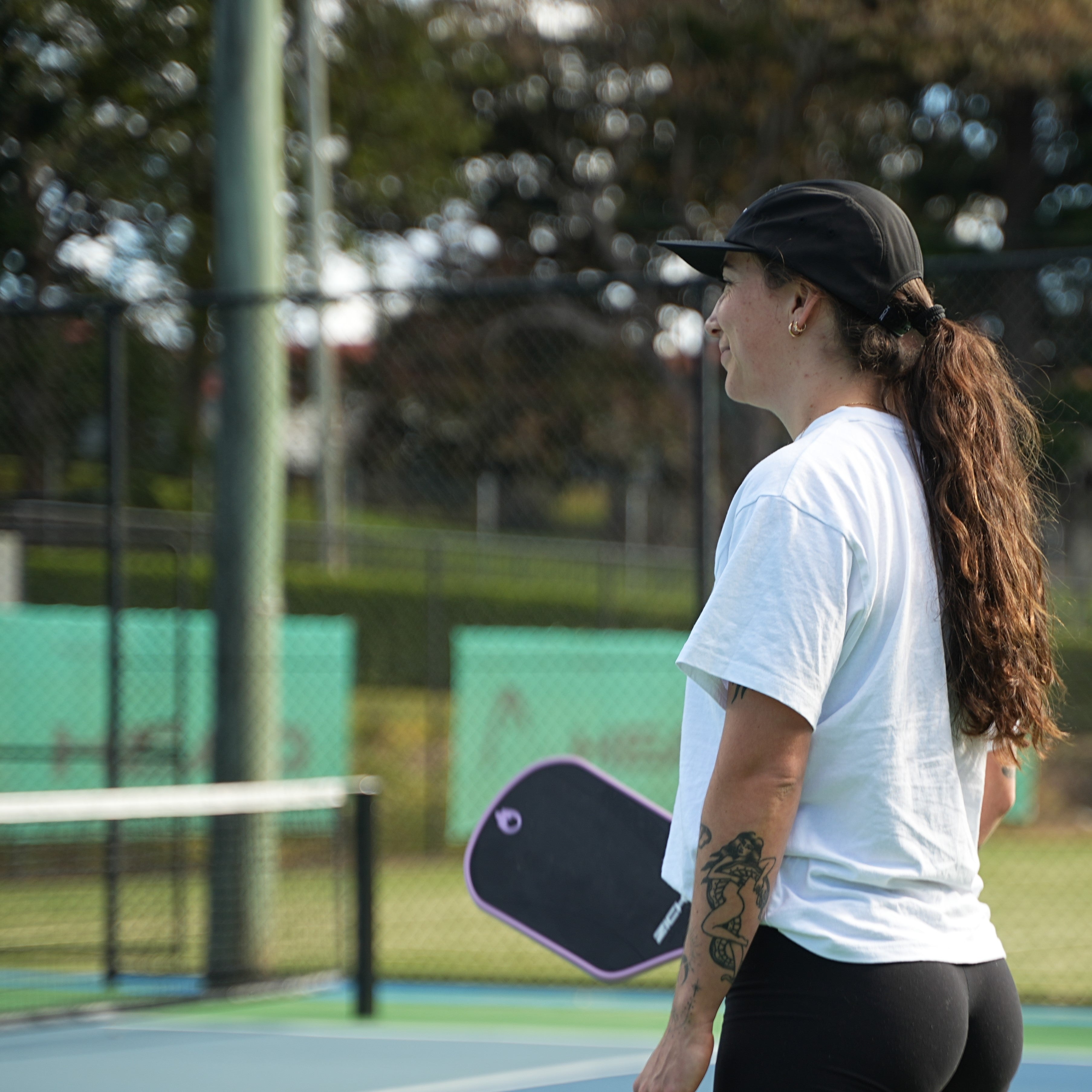 Lexie using Zick Pyrogen lilac Pickleball Paddle #color_lilac